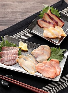 佐渡魚の生ハムセット
