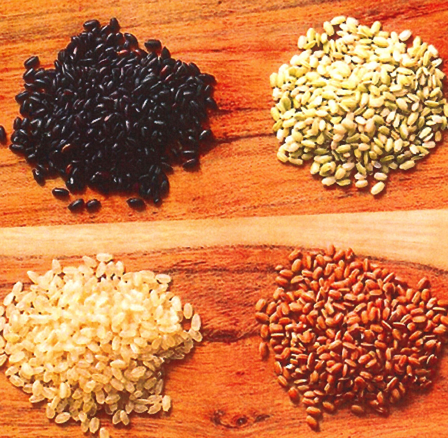 古代米 3点セット：赤米200ｇ、黒米200ｇ、緑米200ｇ